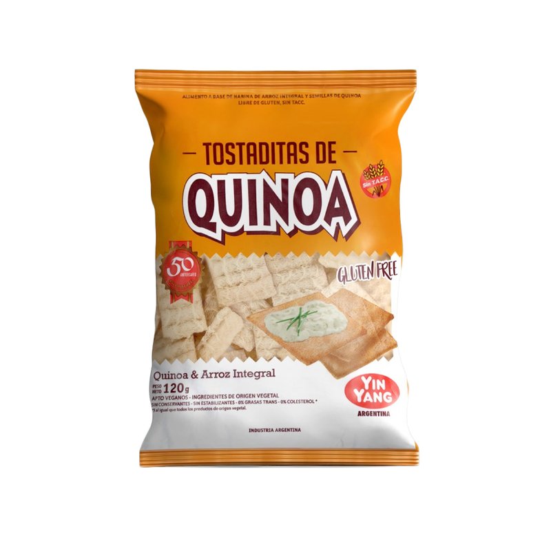 Tostaditas de Quinoa - Yin Yang