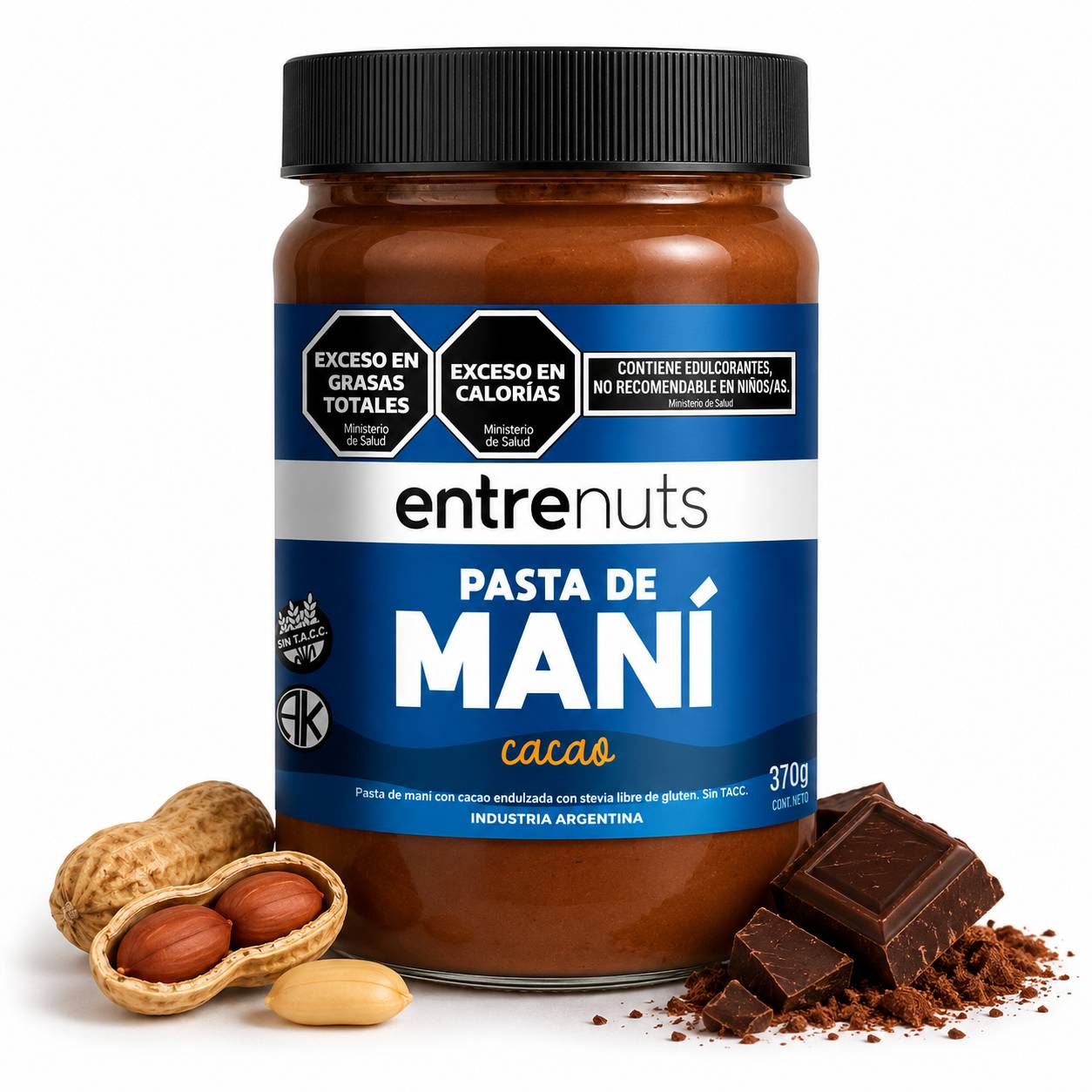 Pasta de Maní con Cacao - Entrenuts