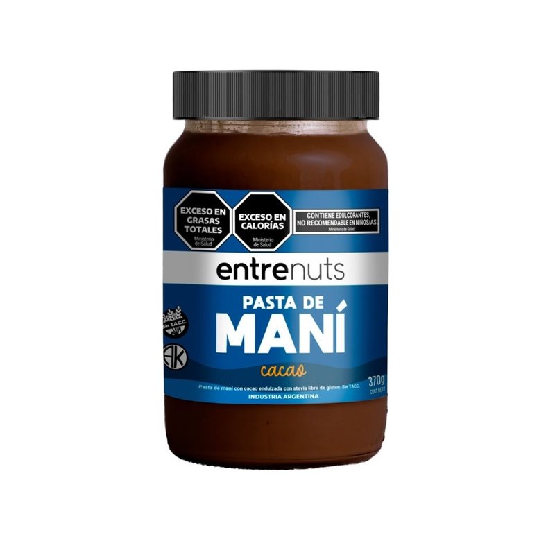 Pasta de Maní con Cacao 370g - Entrenuts